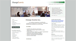 Desktop Screenshot of changeevents.com